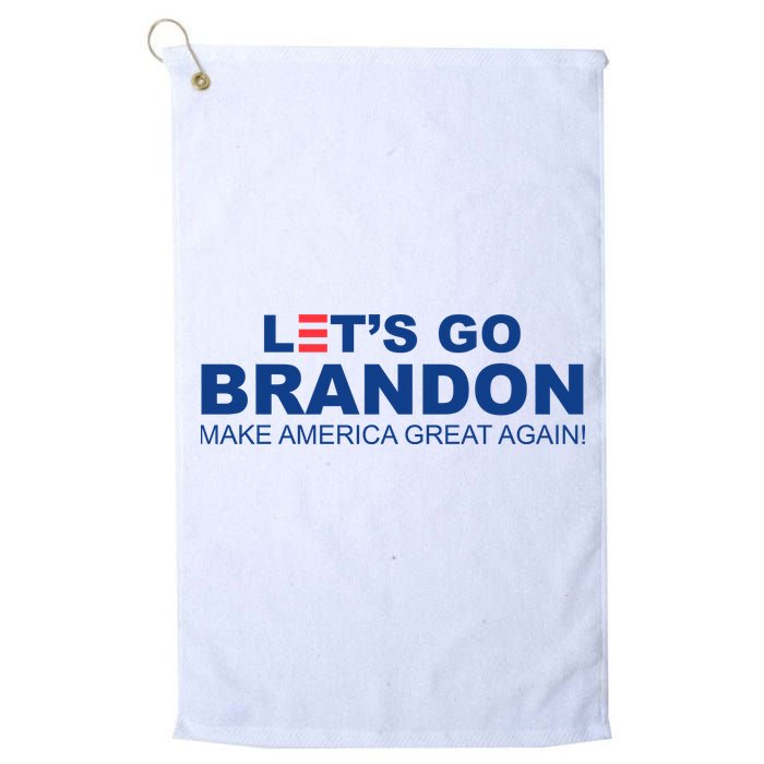 Let's Go Brandon Make American Great Again Golf Towel