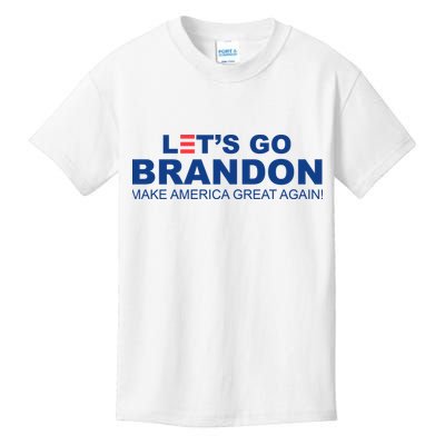 Let's Go Brandon Make American Great Again Kids T-Shirt
