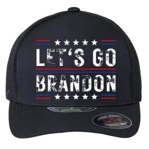 Lets Go Brandon Tee Funny Trendy Sarcastic Lets Go Brandon Flexfit Unipanel Trucker Cap