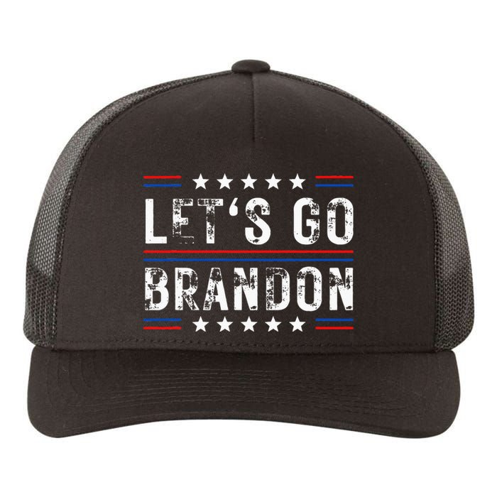 Lets Go Brandon Tee Funny Trendy Sarcastic Lets Go Brandon Yupoong Adult 5-Panel Trucker Hat