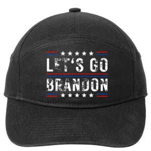 Lets Go Brandon Tee Funny Trendy Sarcastic Lets Go Brandon 7-Panel Snapback Hat