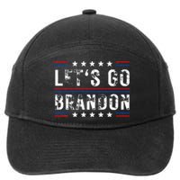 Lets Go Brandon Tee Funny Trendy Sarcastic Lets Go Brandon 7-Panel Snapback Hat