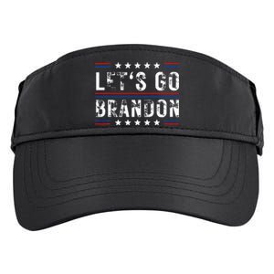 Lets Go Brandon Tee Funny Trendy Sarcastic Lets Go Brandon Adult Drive Performance Visor