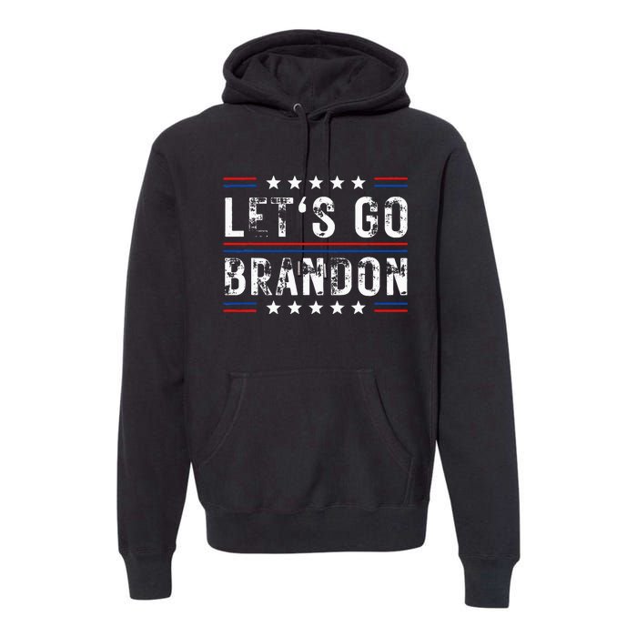 Lets Go Brandon Tee Funny Trendy Sarcastic Lets Go Brandon Premium Hoodie