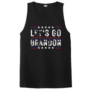 Lets Go Brandon Tee Funny Trendy Sarcastic Lets Go Brandon PosiCharge Competitor Tank