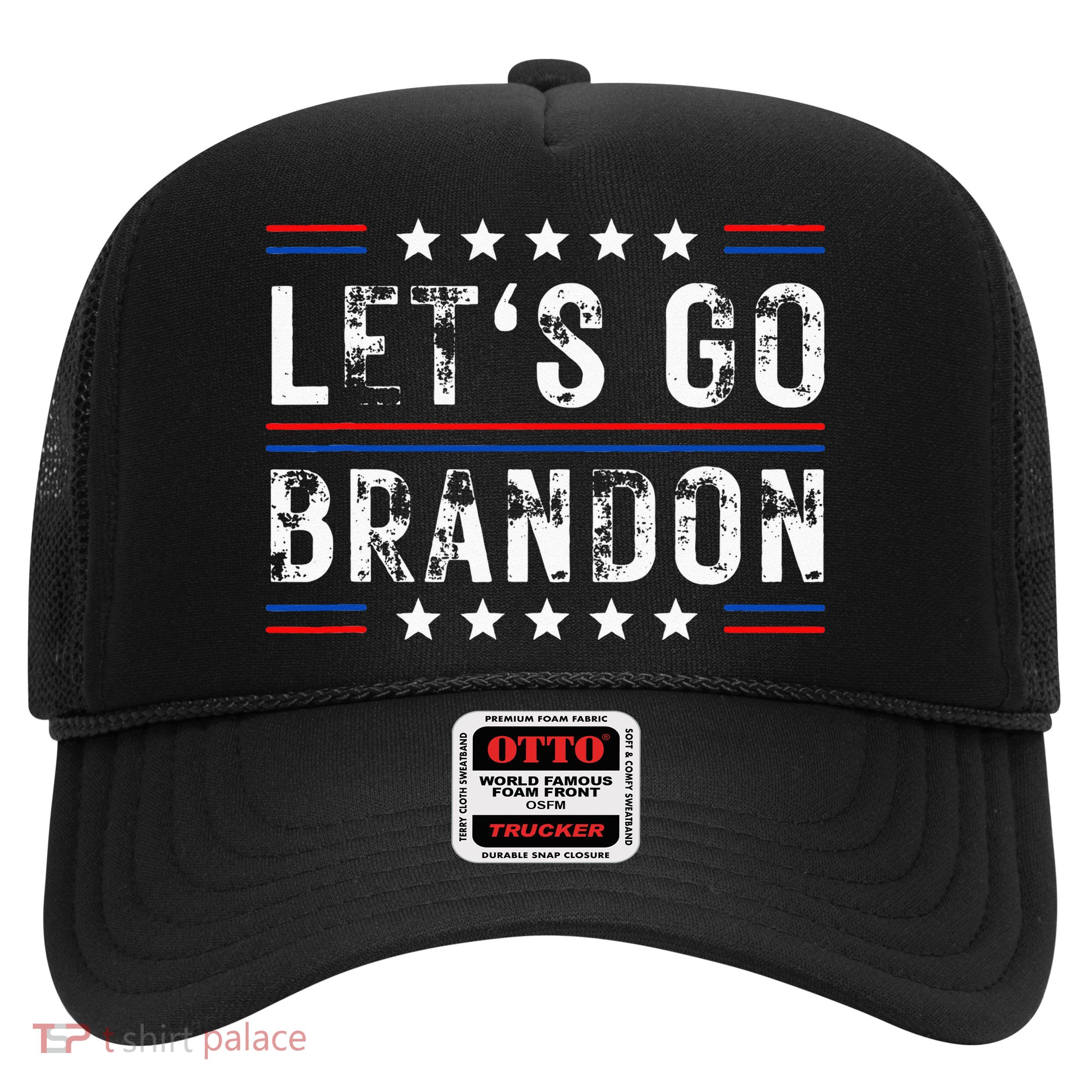 Lets Go Brandon Tee Funny Trendy Sarcastic Lets Go Brandon Trucker Hat