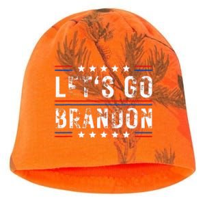 Lets Go Brandon Tee Funny Trendy Sarcastic Lets Go Brandon Kati - Camo Knit Beanie