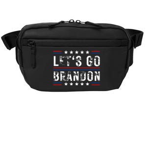 Lets Go Brandon Tee Funny Trendy Sarcastic Lets Go Brandon Crossbody Pack