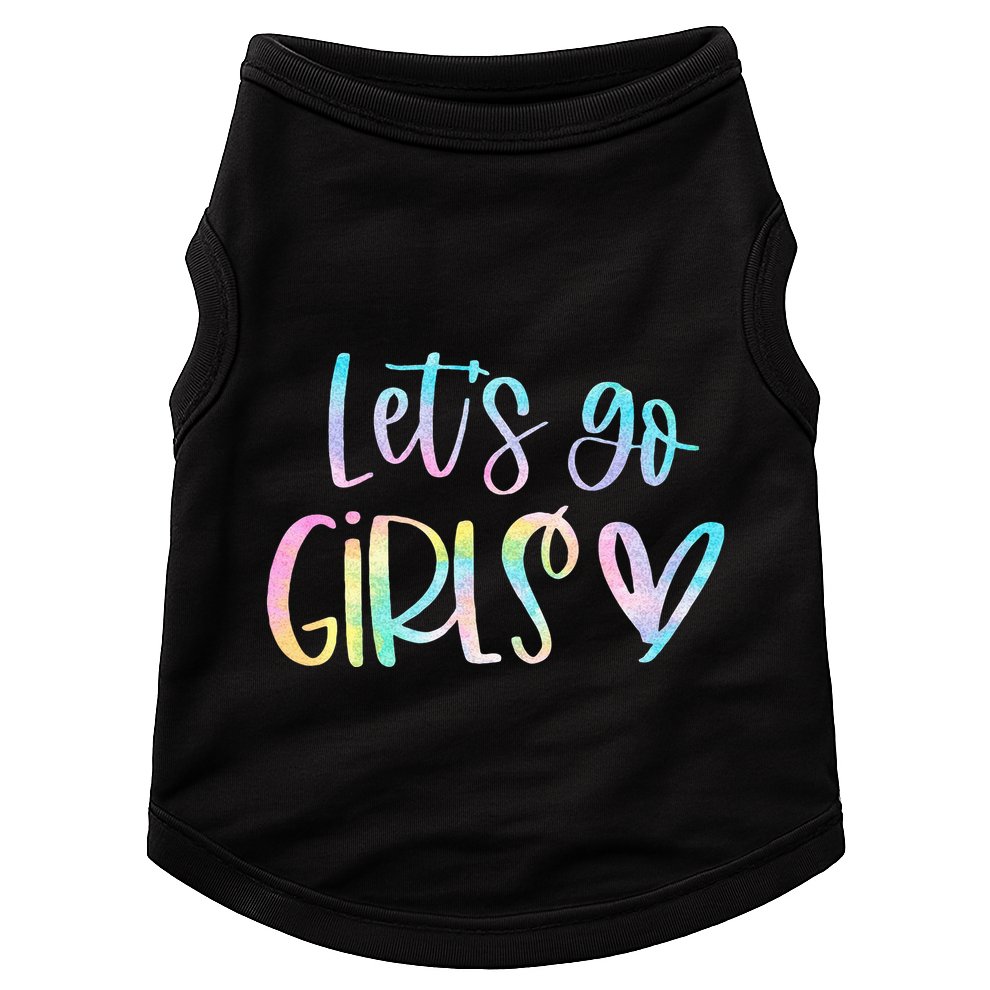 Lets Go Bachelorette Party Bridal Bride Trip Doggie Tank
