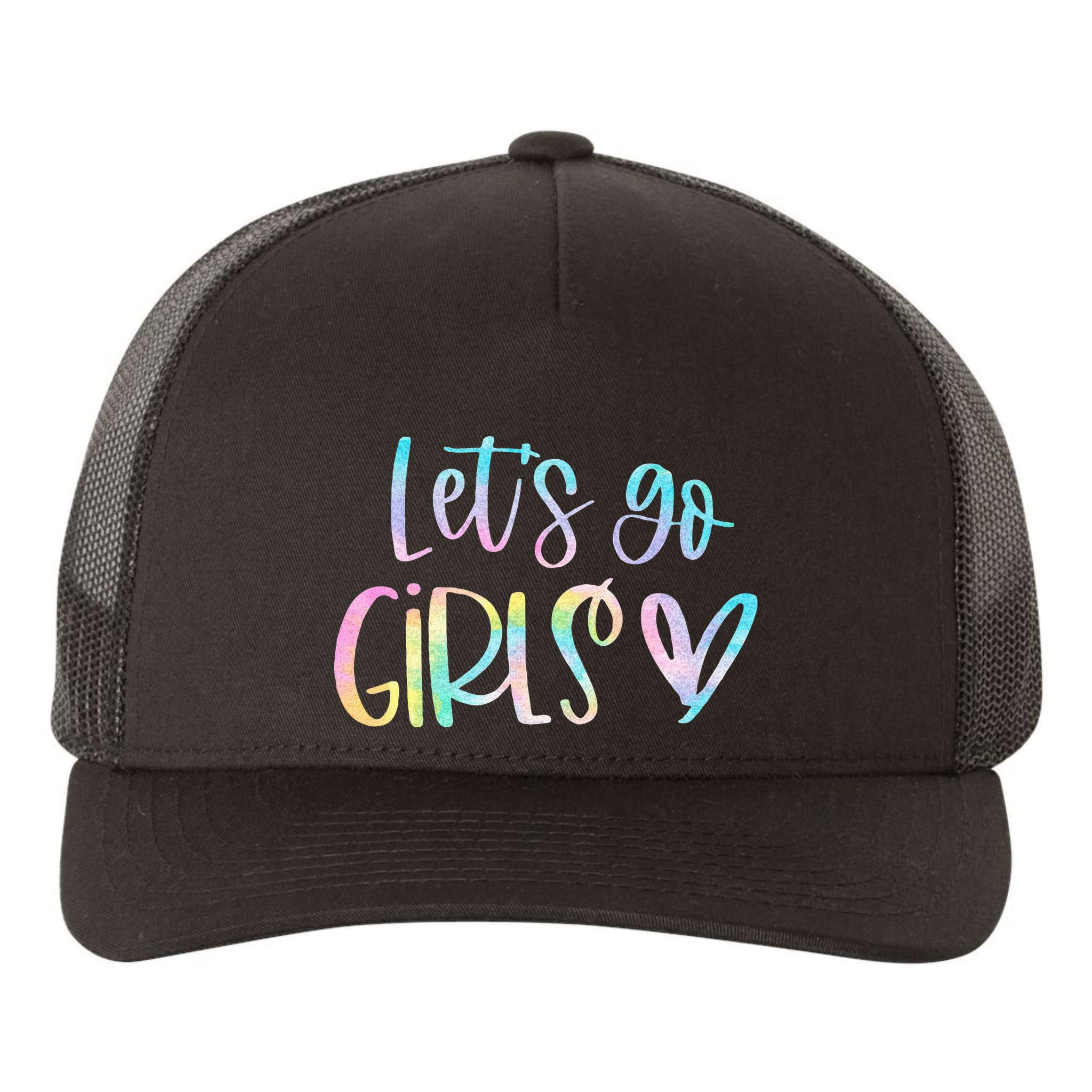 Lets Go Bachelorette Party Bridal Bride Trip Yupoong Adult 5-Panel Trucker Hat