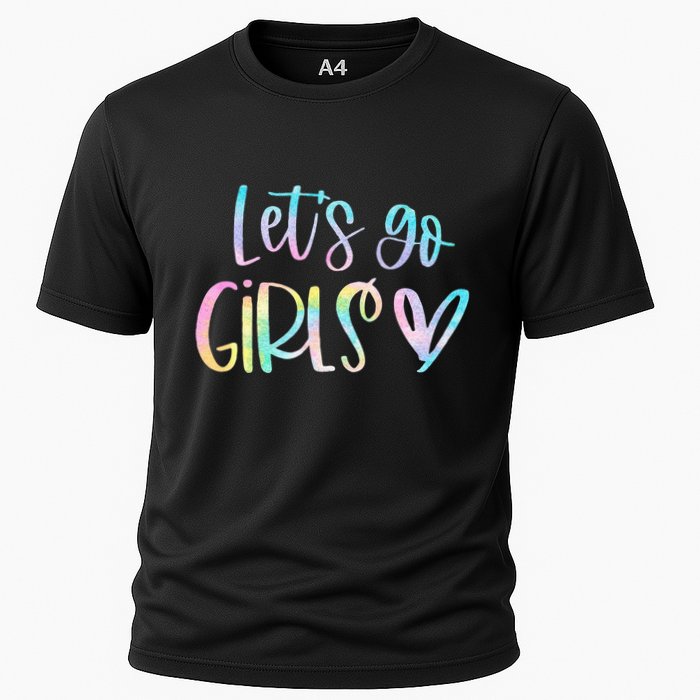 Lets Go Bachelorette Party Bridal Bride Trip Cooling Performance Crew T-Shirt