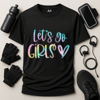 Lets Go Bachelorette Party Bridal Bride Trip Cooling Performance Crew T-Shirt