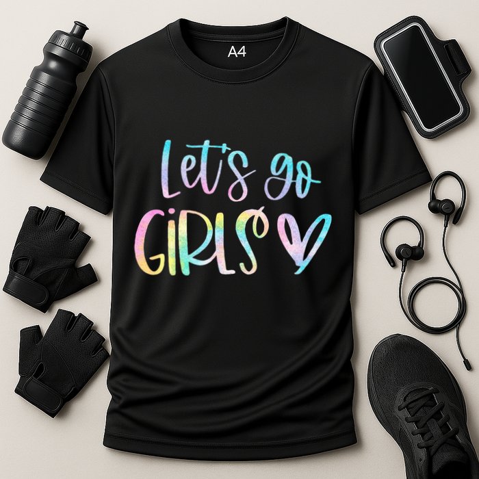 Lets Go Bachelorette Party Bridal Bride Trip Cooling Performance Crew T-Shirt