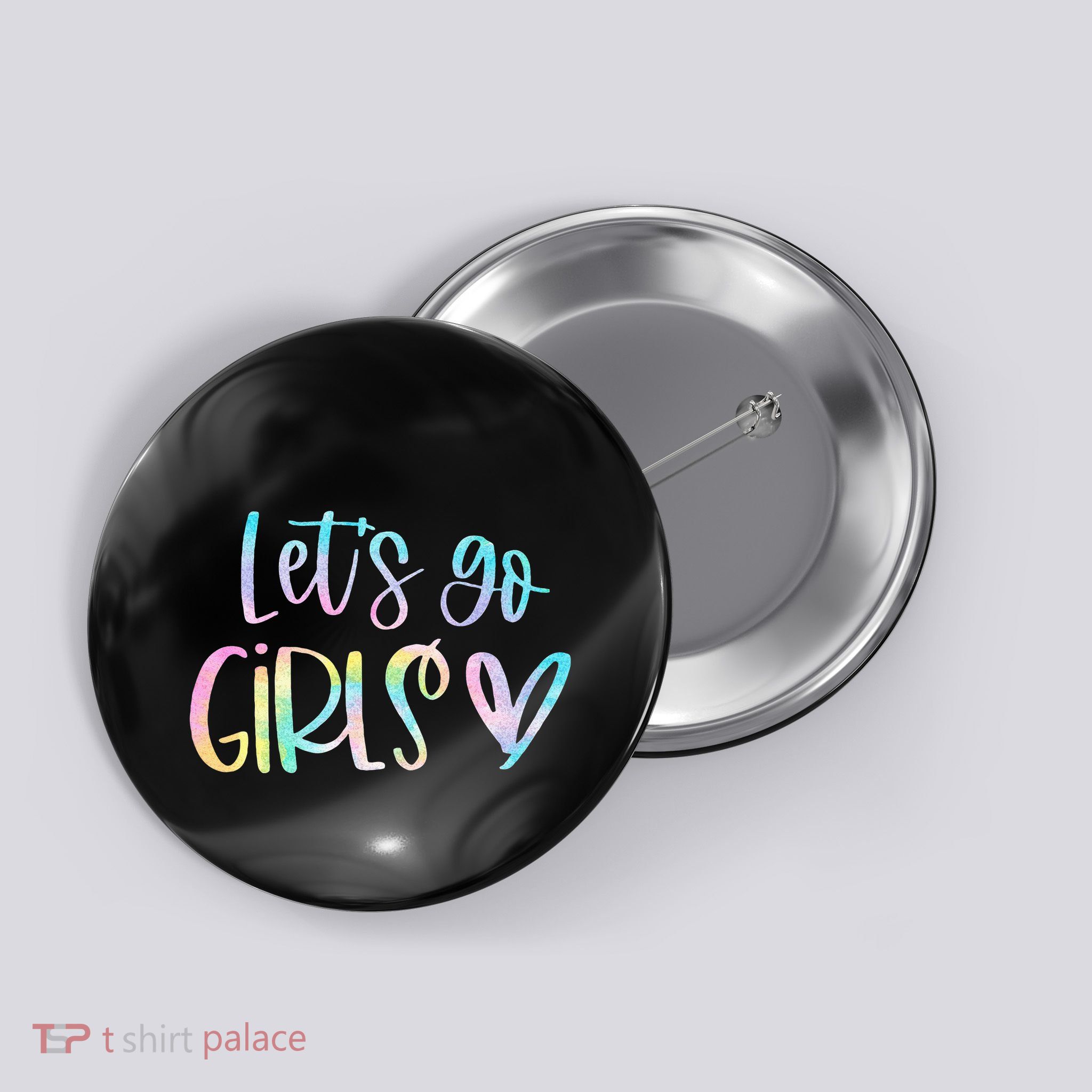 Lets Go Bachelorette Party Bridal Bride Trip Button