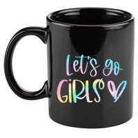 Lets Go Bachelorette Party Bridal Bride Trip 11oz C Handle Ceramic Mug