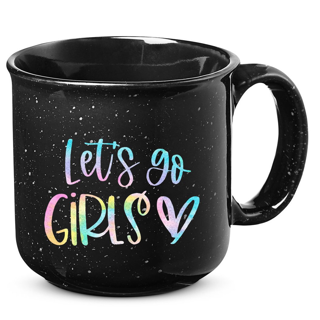 Lets Go Bachelorette Party Bridal Bride Trip 15oz Campfire Ceramic Mug