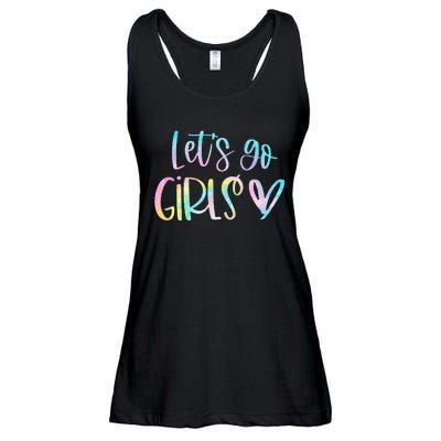 Lets Go Bachelorette Party Bridal Bride Trip Ladies Essential Flowy Tank