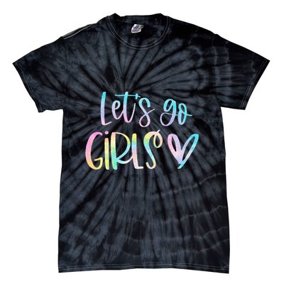 Lets Go Bachelorette Party Bridal Bride Trip Tie-Dye T-Shirt