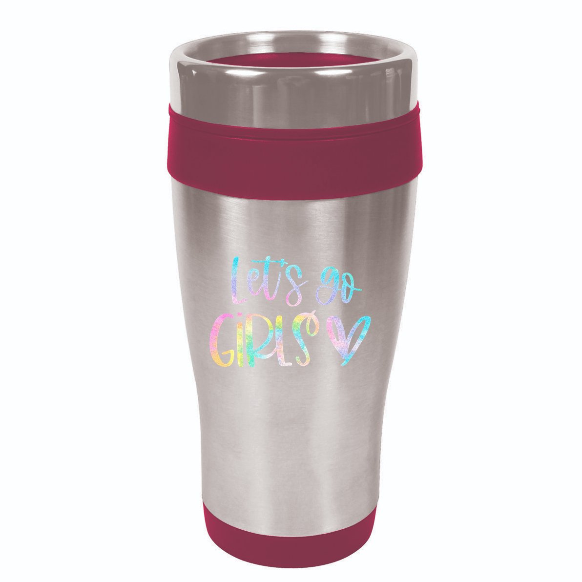 Lets Go Bachelorette Party Bridal Bride Trip 16oz Travel Tumbler