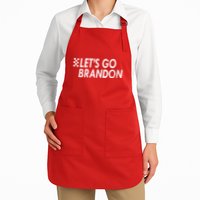 Let's Go Brandon Racing Flag Biden Chant Apron