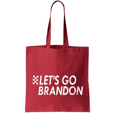 Let's Go Brandon Racing Flag Biden Chant Bag