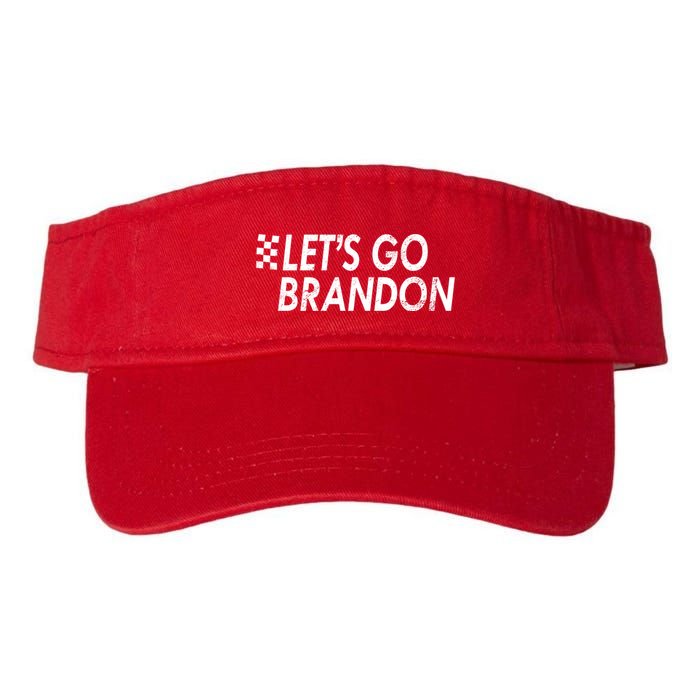 Let's Go Brandon Racing Flag Biden Chant Visor
