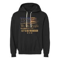 Let's Go Brandon - Let's Go 2024 We The People Garment-Dyed Fleece Hoodie