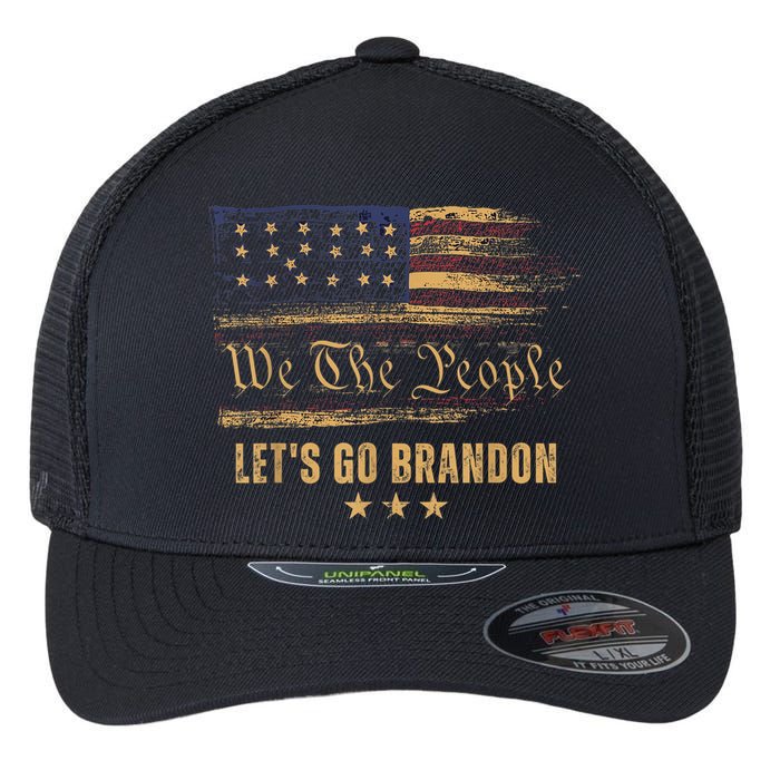 Let's Go Brandon - Let's Go 2024 We The People Flexfit Unipanel Trucker Cap