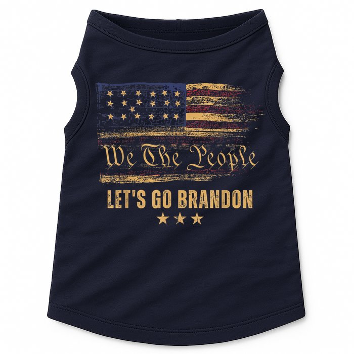Let's Go Brandon - Let's Go 2024 We The People Doggie Tank