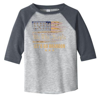 Let's Go Brandon - Let's Go 2024 We The People Toddler Fine Jersey T-Shirt