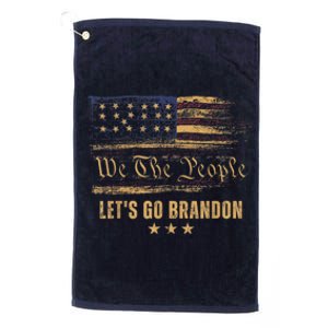 Let's Go Brandon - Let's Go 2024 We The People Platinum Collection Golf Towel