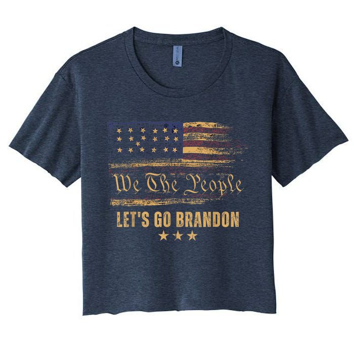 Let's Go Brandon - Let's Go 2024 We The People Crop Top