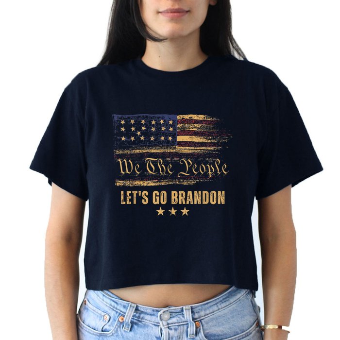 Let's Go Brandon - Let's Go 2024 We The People Crop Top
