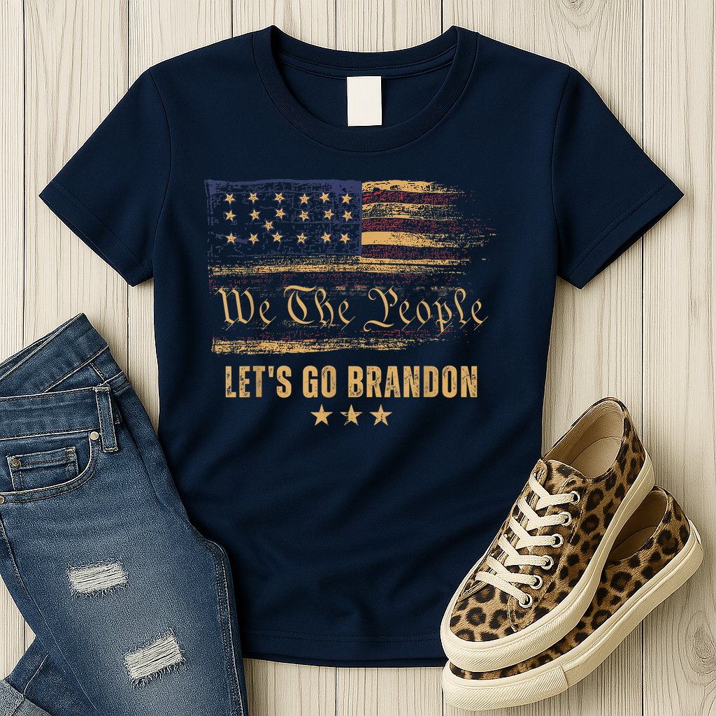 Let's Go Brandon - Let's Go 2024 We The People Womens T-Shirt