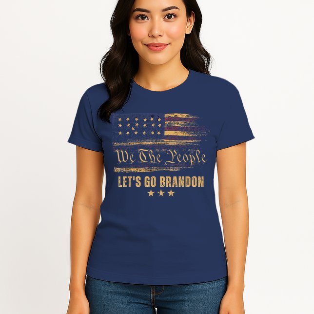Let's Go Brandon - Let's Go 2024 We The People Womens T-Shirt