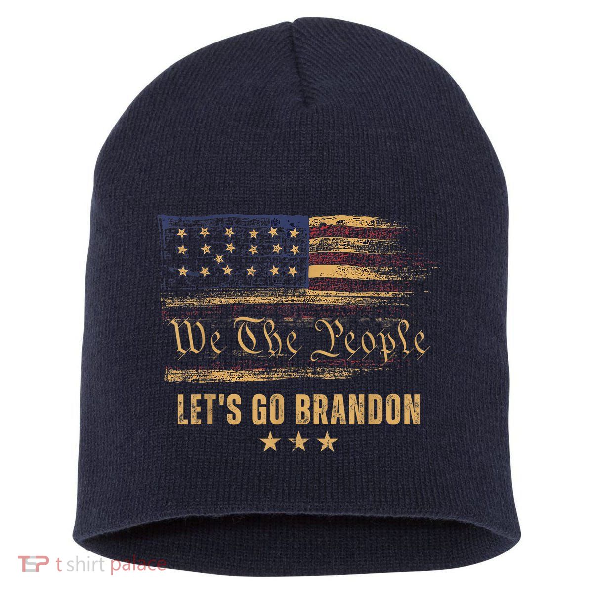 Let's Go Brandon - Let's Go 2024 We The People Short Acrylic Beanie