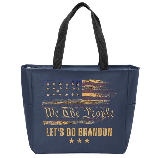 Let's Go Brandon - Let's Go 2024 We The People Zip Tote Bag