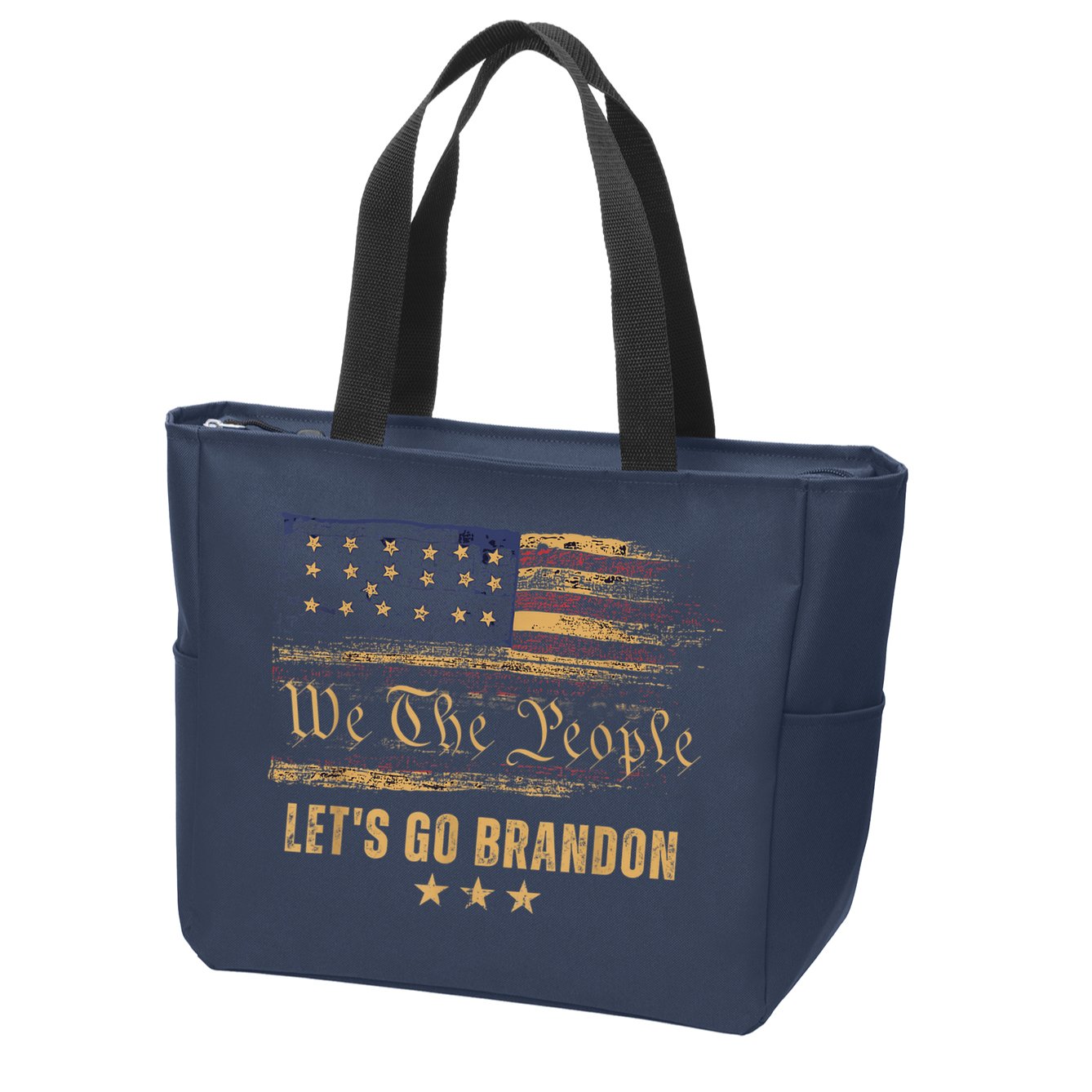 Let's Go Brandon - Let's Go 2024 We The People Zip Tote Bag