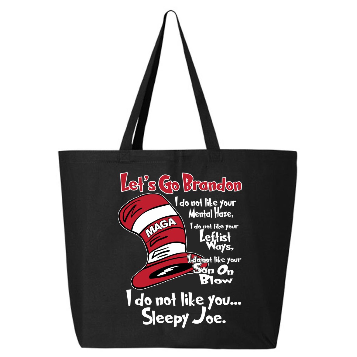 Lets Go Brandon Funny Maga 25L Jumbo Tote