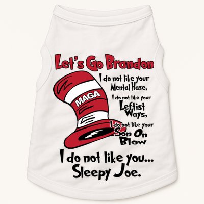 Lets Go Brandon Funny Maga Doggie Tank