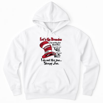 Lets Go Brandon Funny Maga Hoodie
