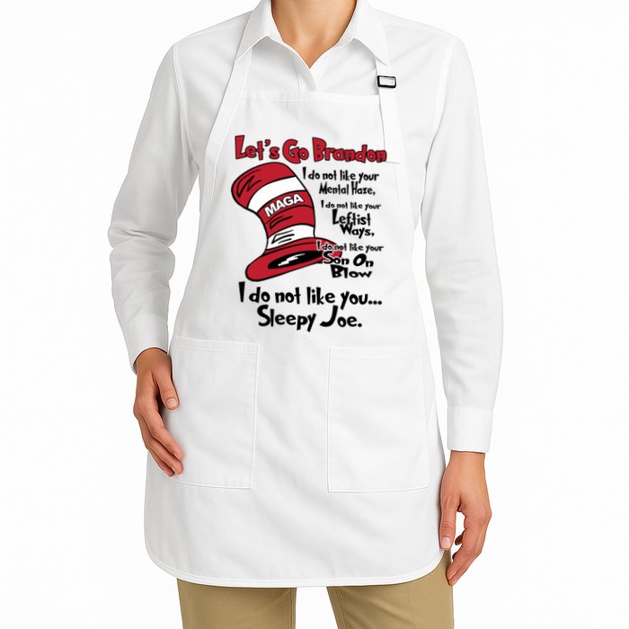Lets Go Brandon Funny Maga Apron