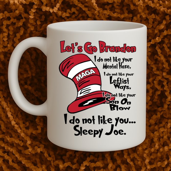 Lets Go Brandon Funny Maga Mug