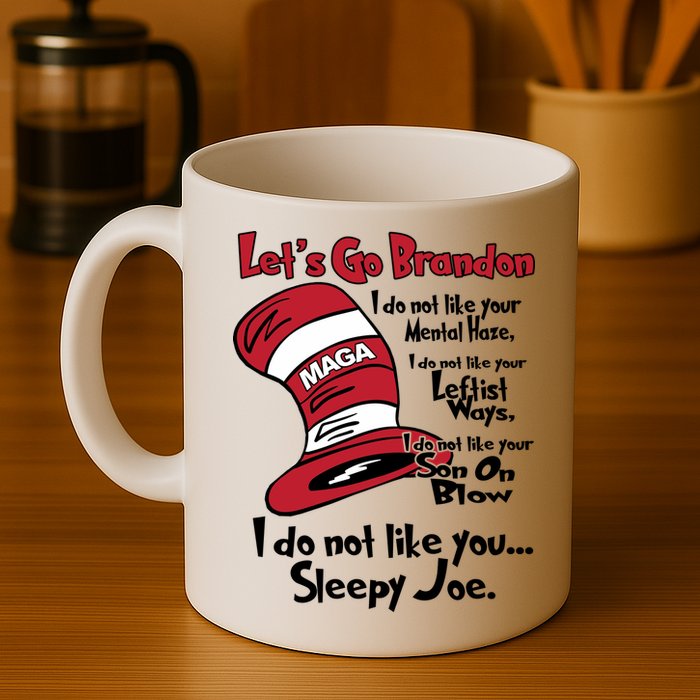 Lets Go Brandon Funny Maga Mug