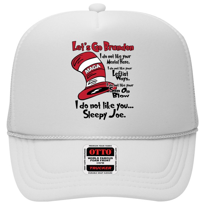 Lets Go Brandon Funny Maga Trucker Hat