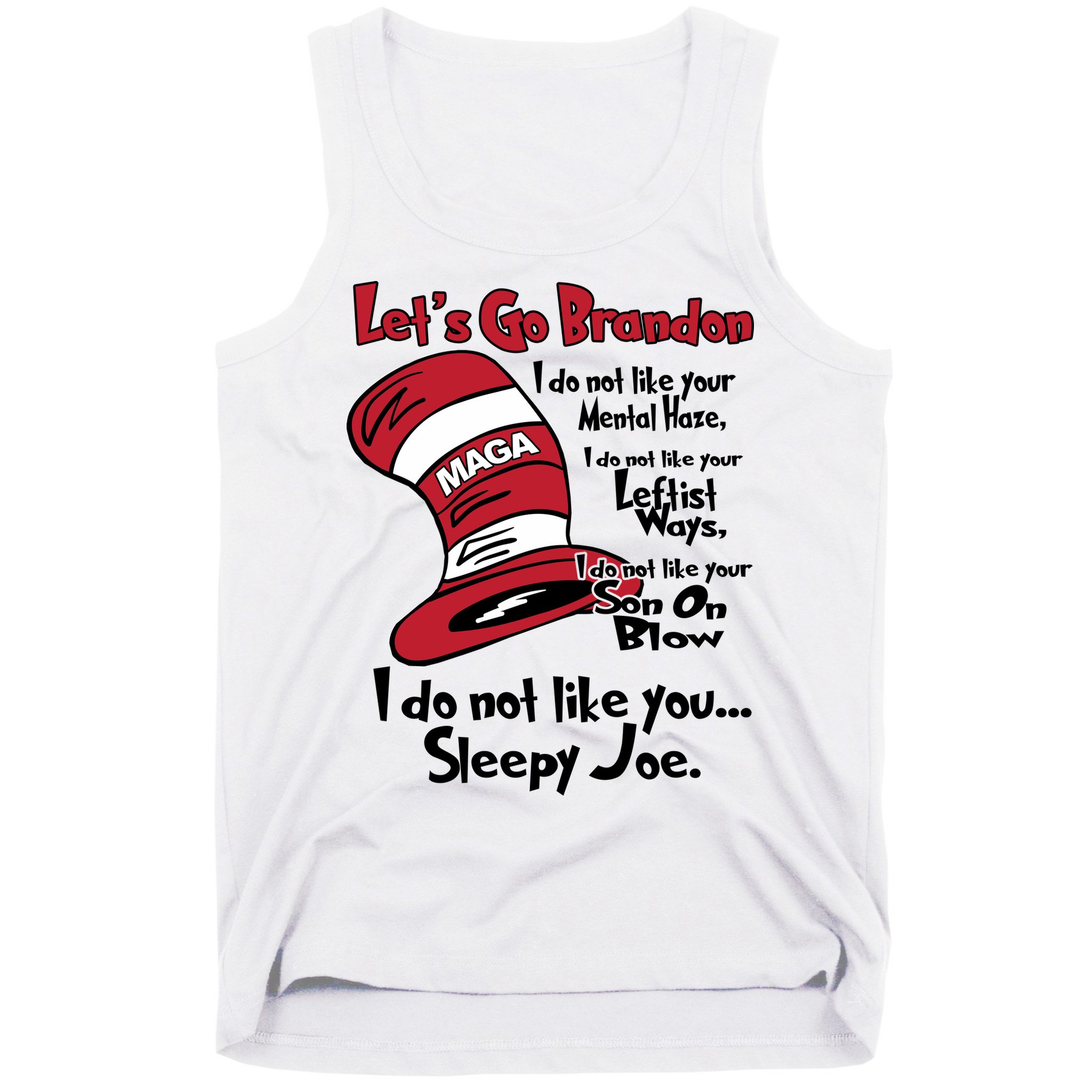 Lets Go Brandon Funny Maga Tank Top