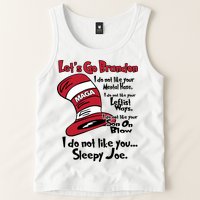 Lets Go Brandon Funny Maga Tank Top