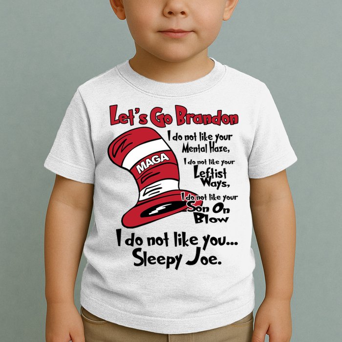 Lets Go Brandon Funny Maga Toddler T-Shirt