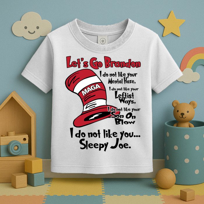 Lets Go Brandon Funny Maga Toddler T-Shirt