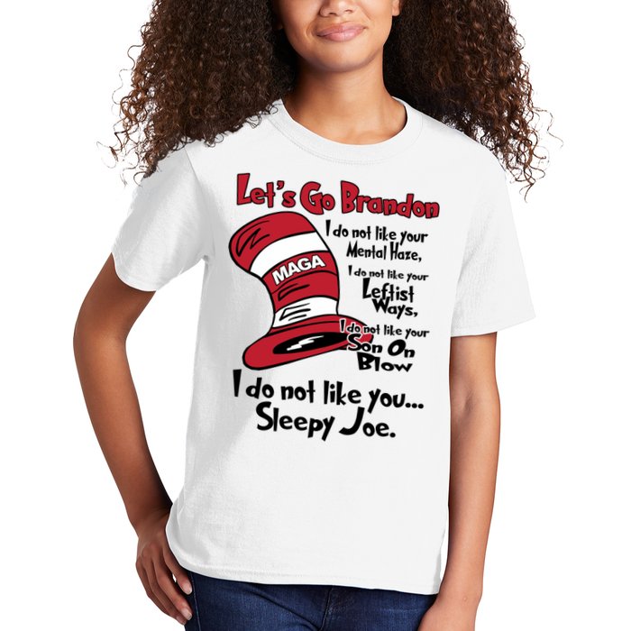 Lets Go Brandon Funny Maga Kids T-Shirt